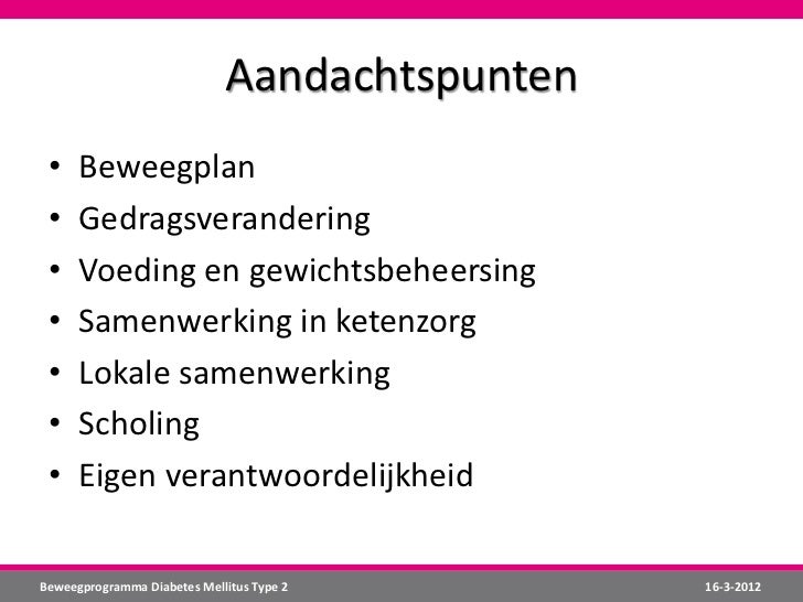 aandachtspunten diabetes mellitus aandachtspunten diabetes mellitus